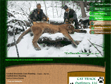Tablet Screenshot of cattrackoutfitters.com